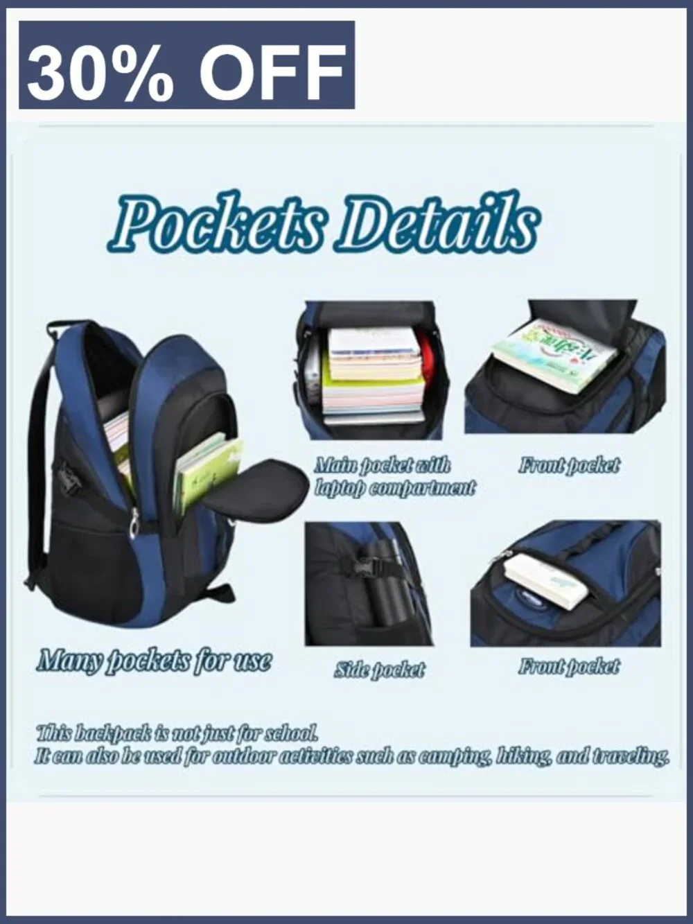 N/A comfortable rucksack